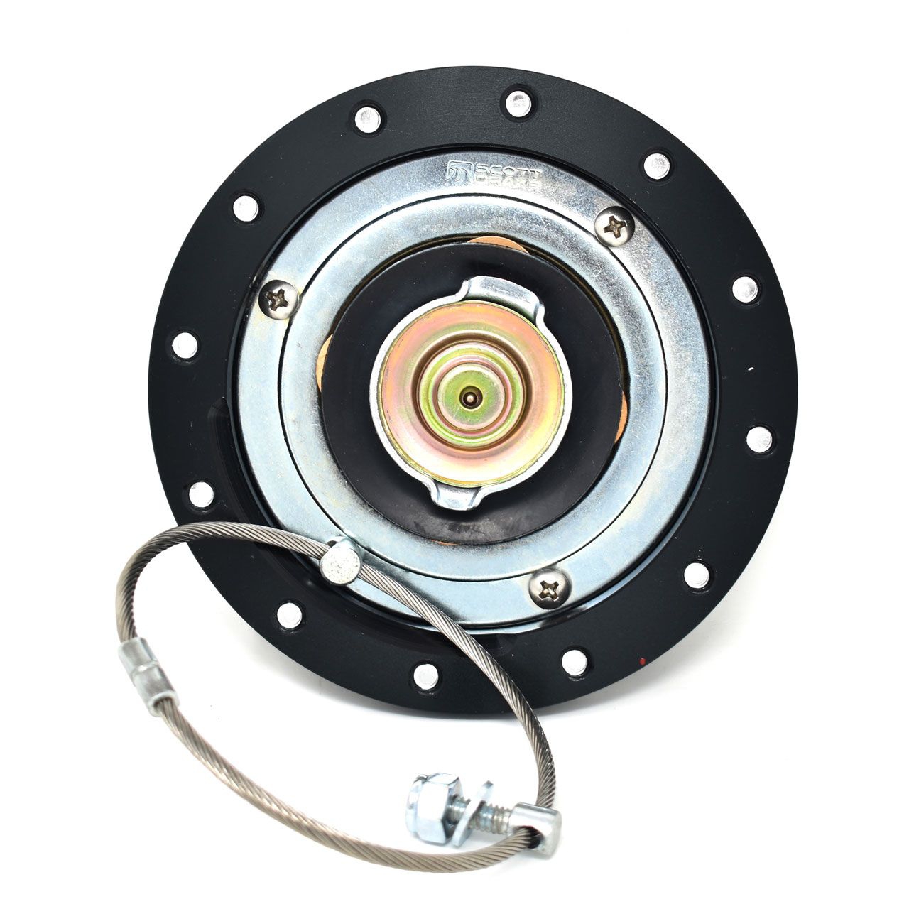 Tankverschluß, 64-73 Aluminium mit Mustang