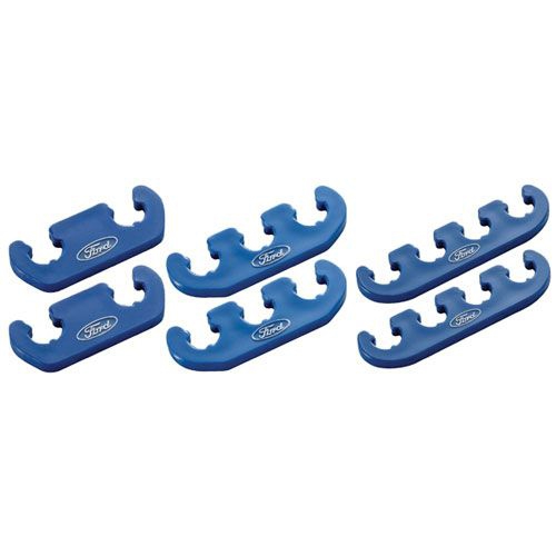 Zündkabelhalter, Blau, Ford Racing Zündkabelhalter, Blau, Ford Racing