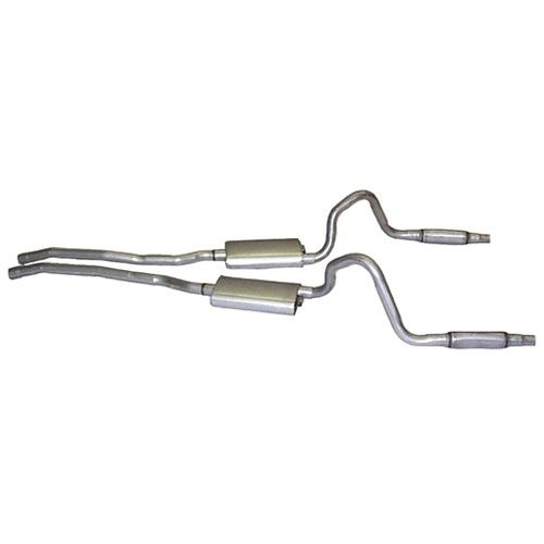 Auspuffanlage Doppelrohr, 65-68, 289 GT Auspuffanlage Doppelrohr, 65-68, 289 GT