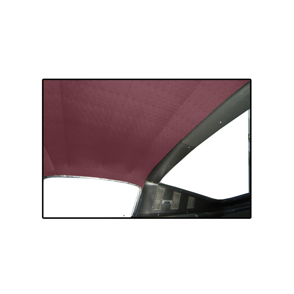 Dachhimmel 65-68 Fastback, Rotbraun Dachhimmel 65-68 Fastback, Rotbraun