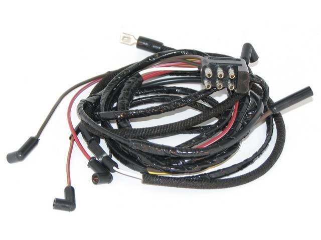 Kabelbaum Motor für Instrumente, 65, V8 m. Bandtacho & 3 Speed Gebläse