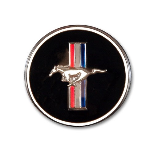 Emblem "Running Horse" für Shelby Lenkradnabe, 36mm