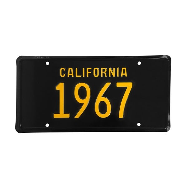 US-Kennzeichen "California 1967"