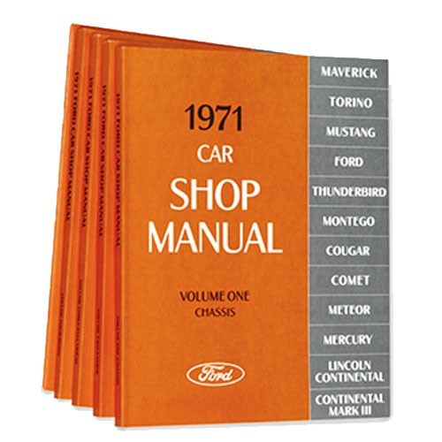 Buch "Shop Manual" - Werkstatthandbuch, 71