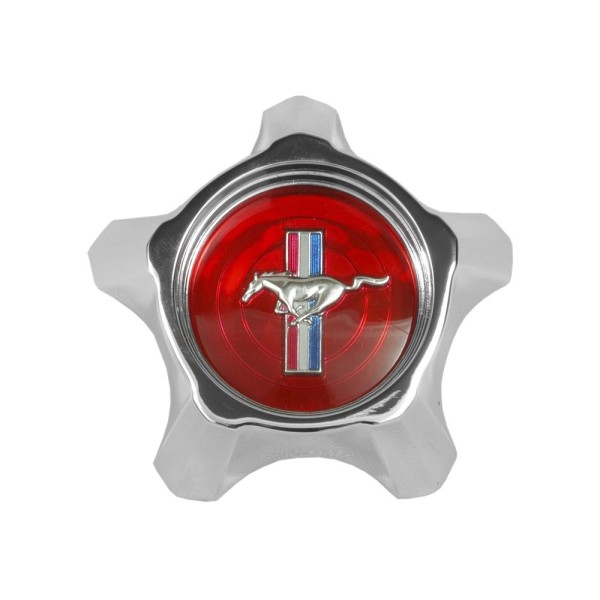 Nabenkappe, 67, mit rotem Emblem