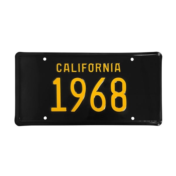 US-Kennzeichen "California 1968"