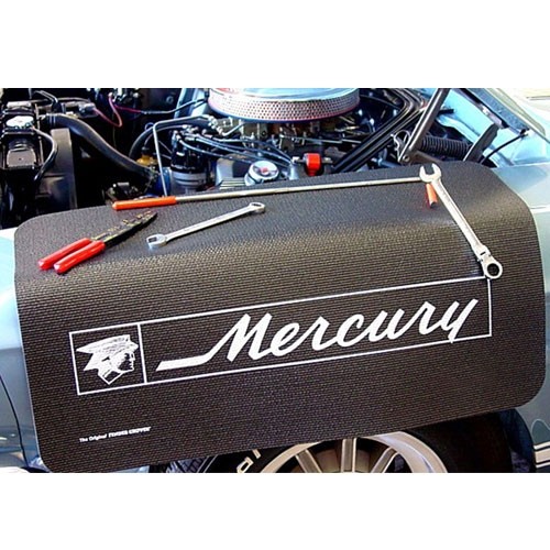 Kotflügelschoner mit - Mercury - Logo, Stück