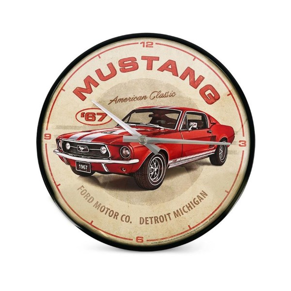 Wanduhr Ford Mustang