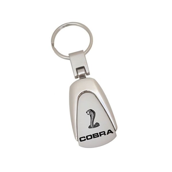 Schlüsselanhänger Metall Cobra
