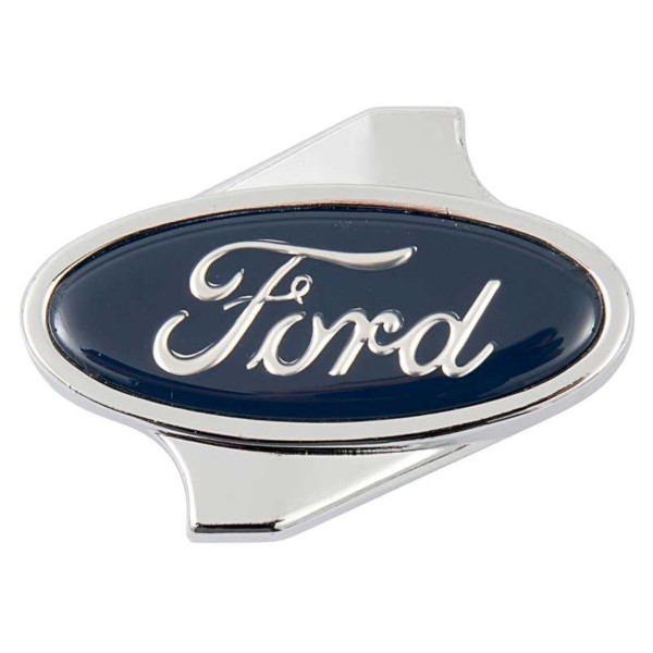 Flügelmutter Luftfilter, Chrom mit Ford-Logo