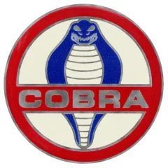 Emblem Haube/Kofferdeckel "AC Cobra", ca.49mm