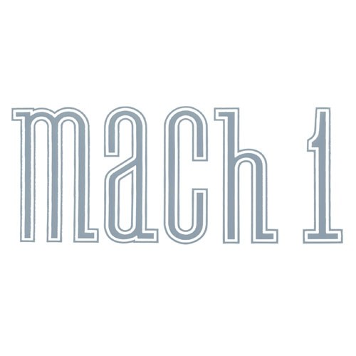 Aufkleber "MachI", 71-72, Kofferdeckel/Kotflügel, Silber